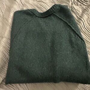 Abercrombie Men’s Green Sweater Small